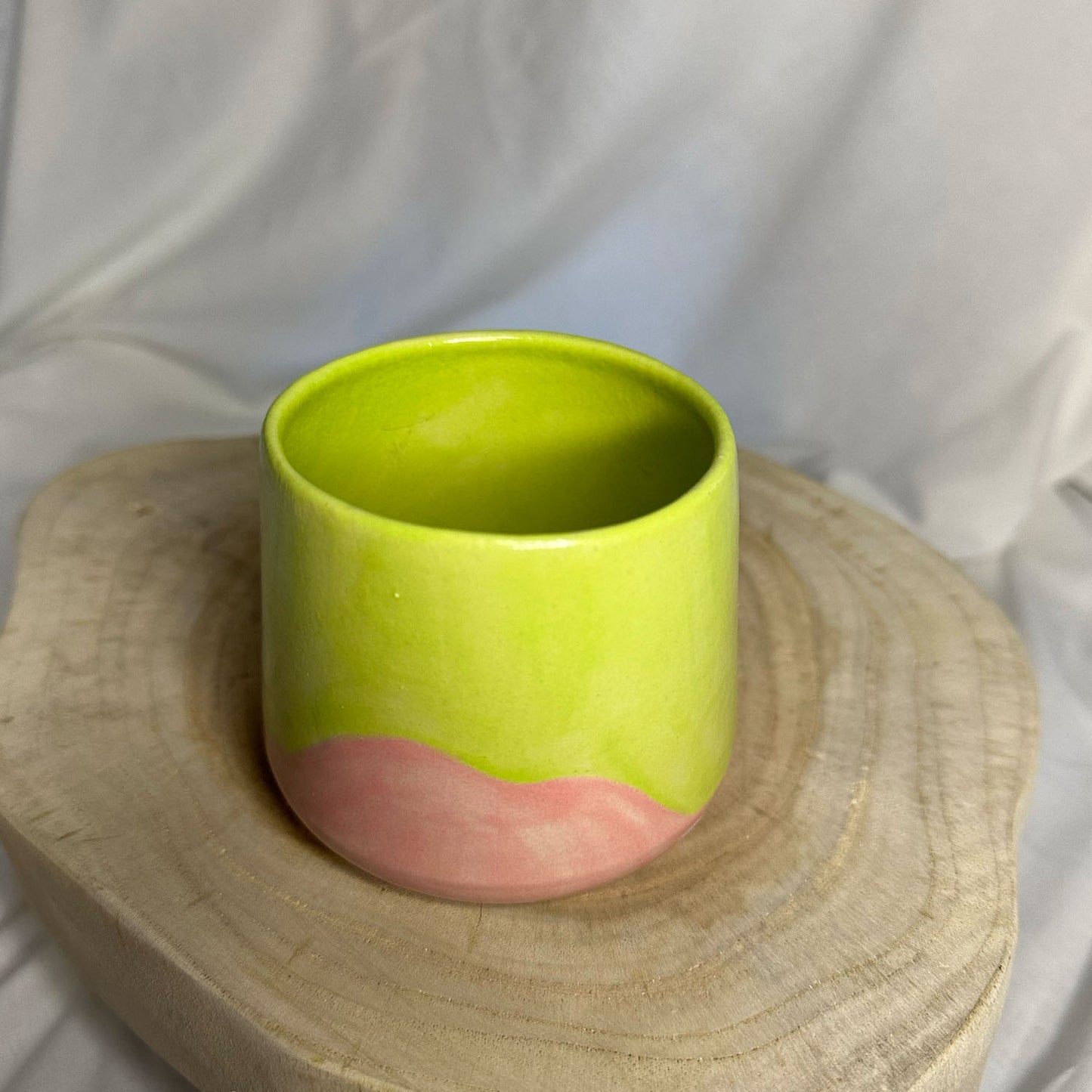 Koffiekop Maji - Groen/Roze