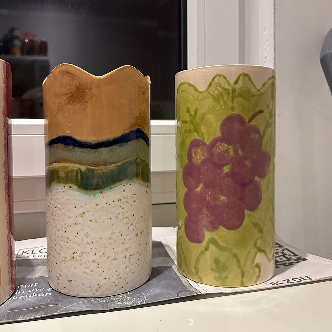 Workshop: wijnkoeler schilderen bij Nyumba