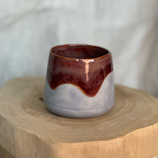 Koffiekop Wimbi - Pruim/Blauw