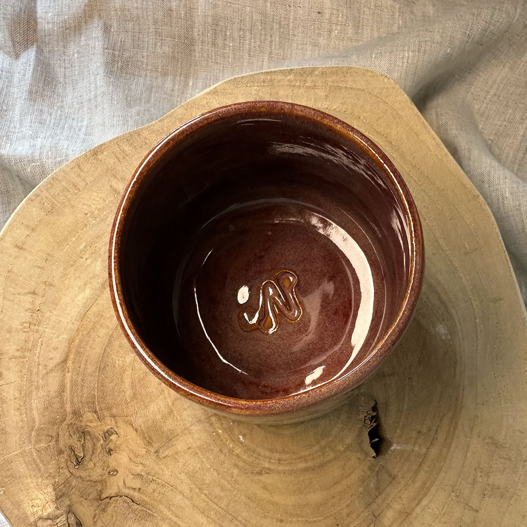 Koffiekop Wimbi - Pruim/Blauw