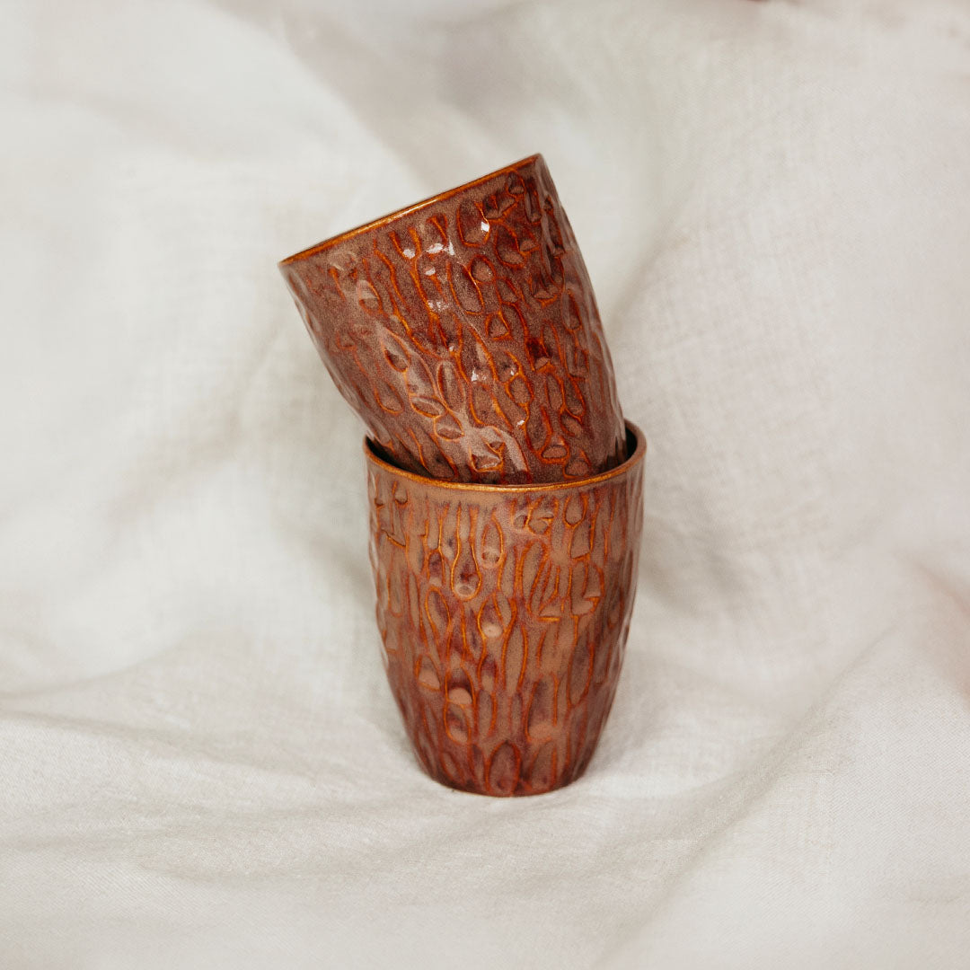 Makora kopje (set van 2) | Plum