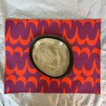 Placemat Zalani (set van 2) 35x45cm | Paars/Oranje