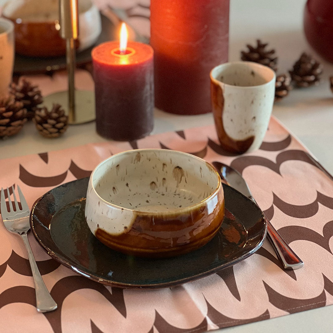 Tavani Schaaltje | Bruin/Beige