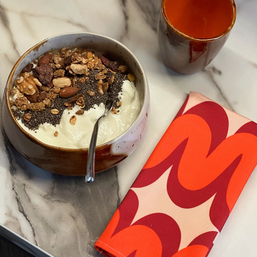 Servet Mawimbi Joto (set van 2) 35x35cm