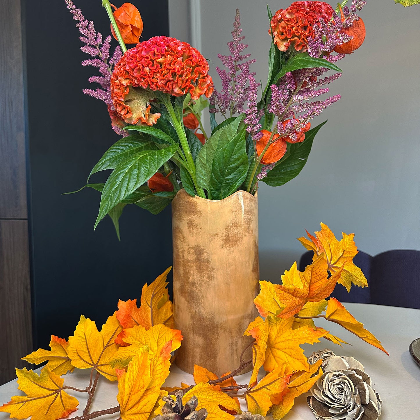 Wijnkoeler Tawi - Oranje/Bruin