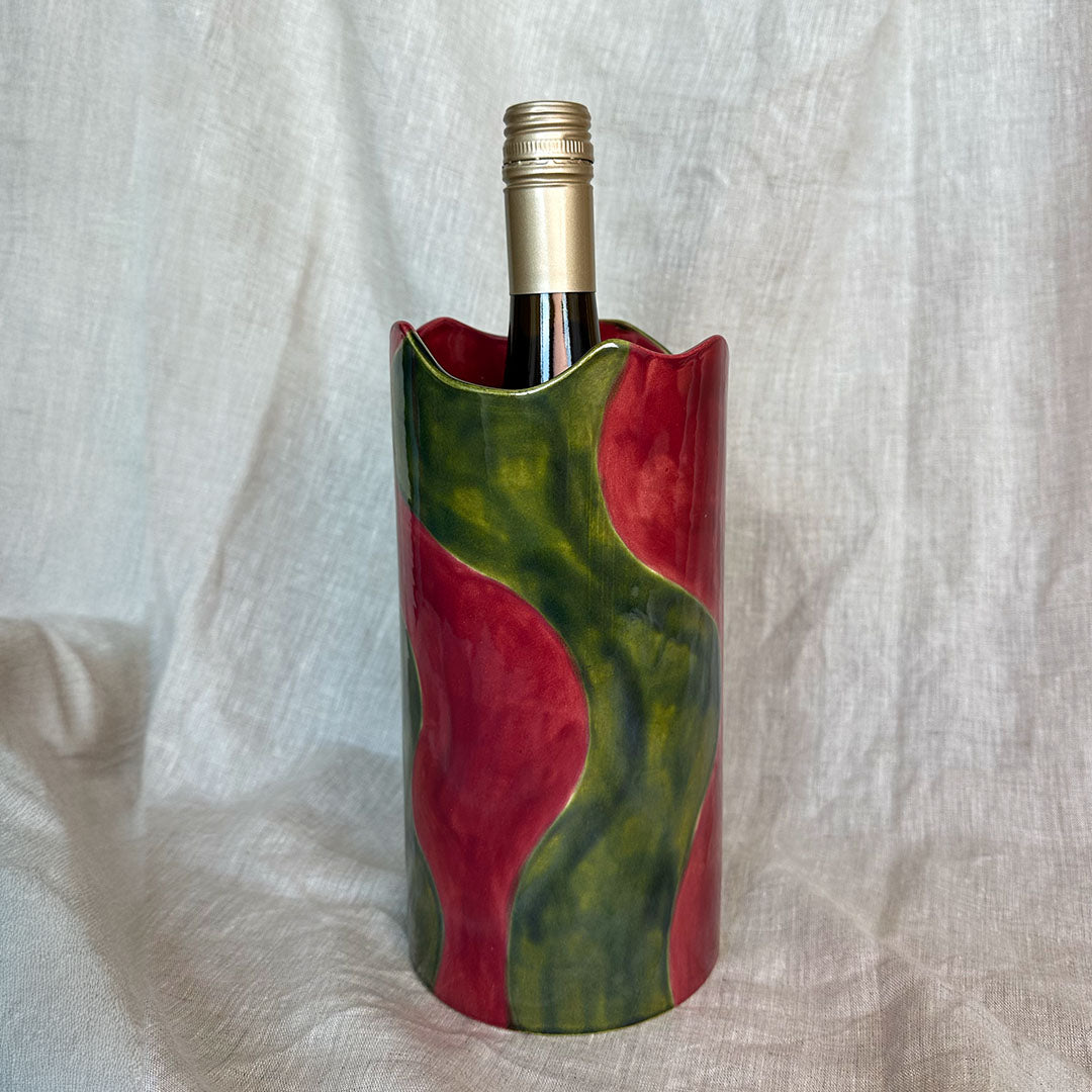 Nima Wijnkoeler | Burgundy/Groen