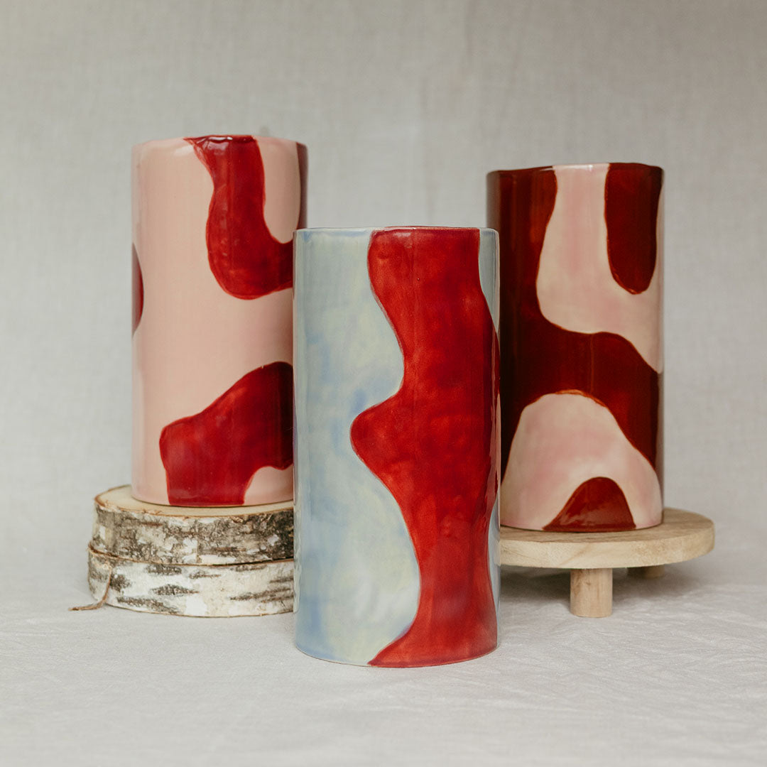 Lumaya Wijnkoeler | Roze/Burgundy