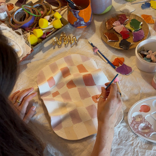 Workshop: borrelplank schilderen
