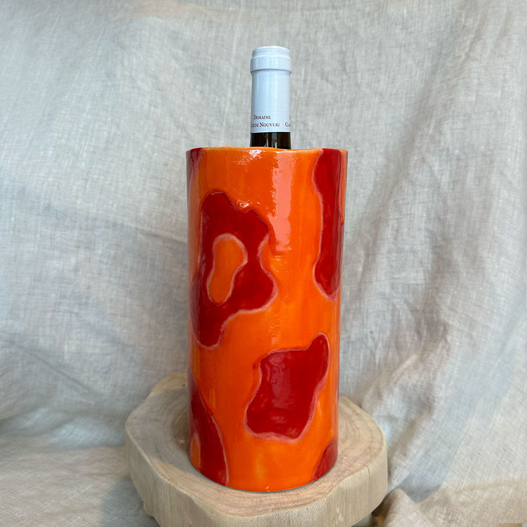 Lumaya Wijnkoeler | Oranje/Rood