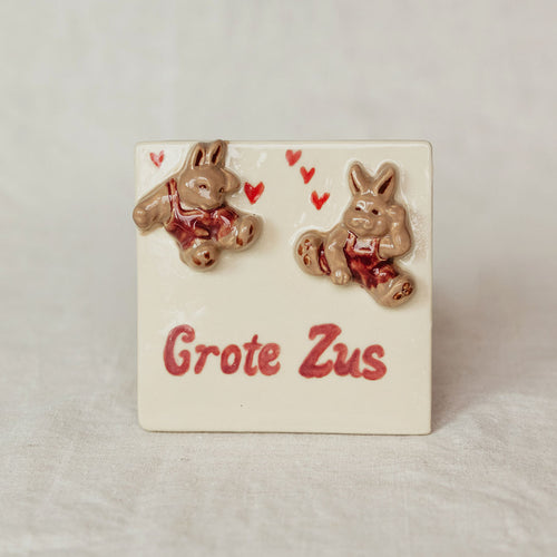 Gepersonaliseerd tegeltje