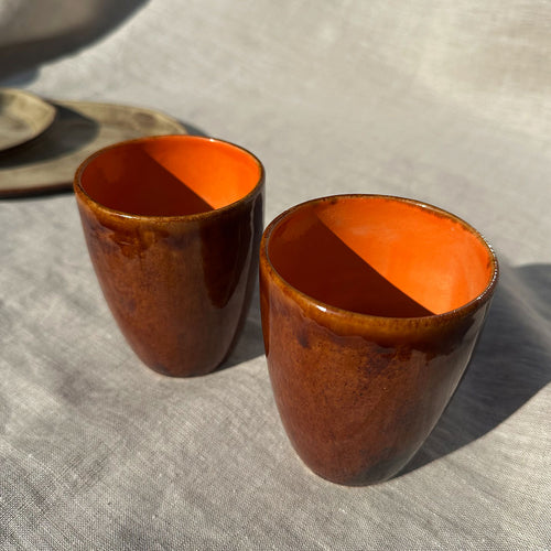 Kira kopje (set van 2) | Bruin