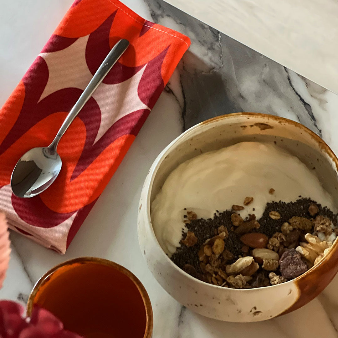 Servet Mawimbi Joto (set van 2) 35x35cm